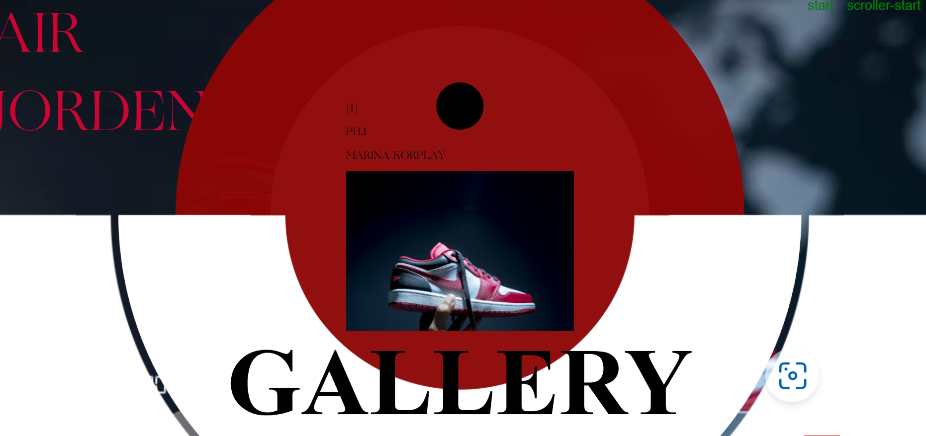 NIKE Landing Page